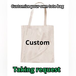 Customizable Tote Bag